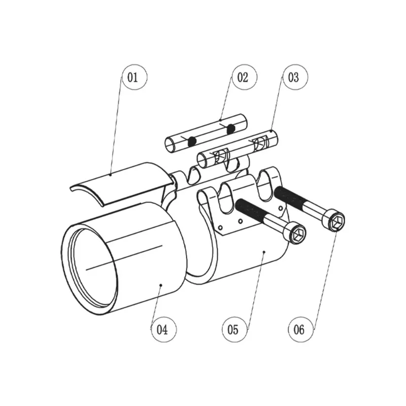 Stainless Steel Repair Clamp Connector