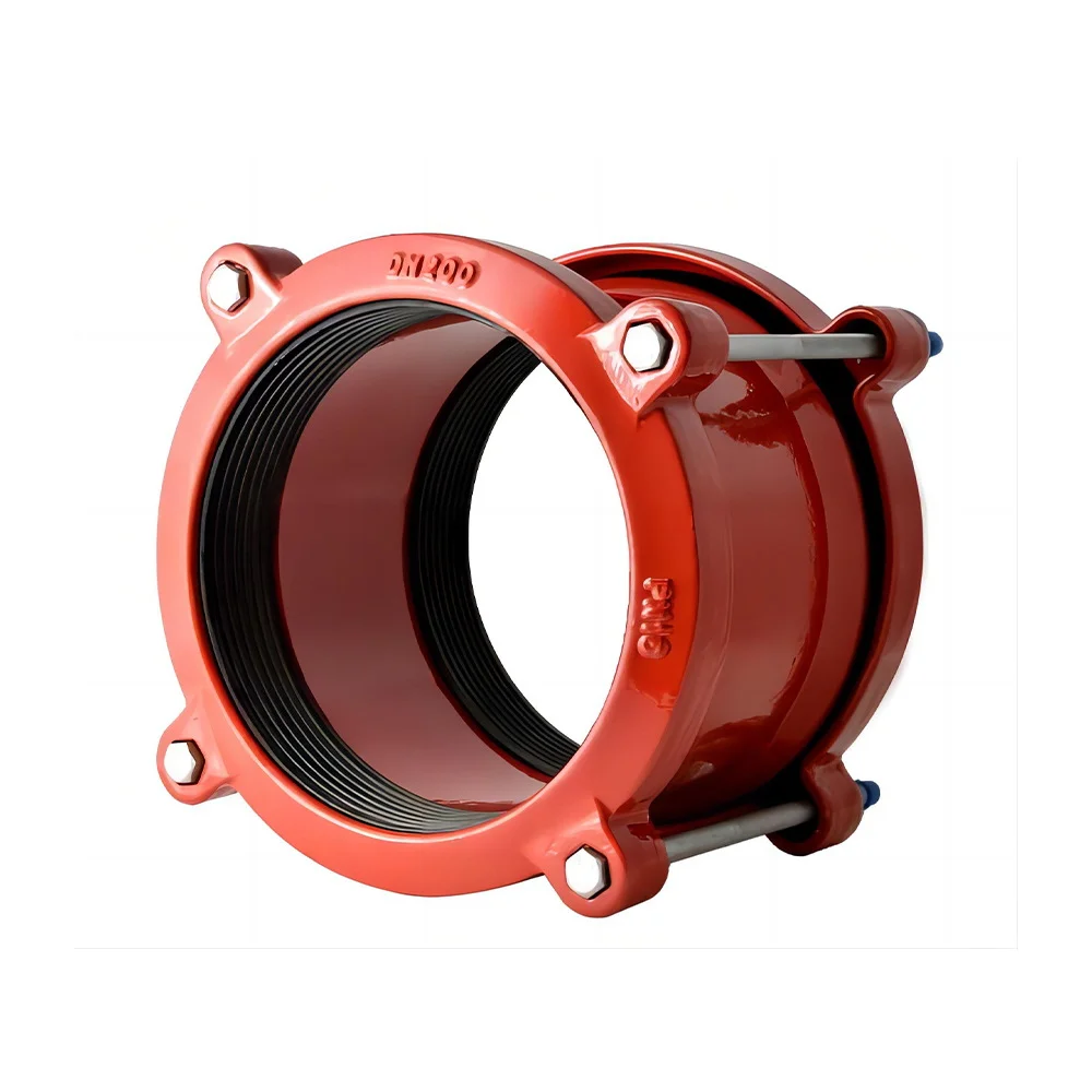 Flexible Pipe Coupling 1-1/2 X 1-1/4 Inch - PVC Plumbing Connector For Cast Iron Or Steel Pipes