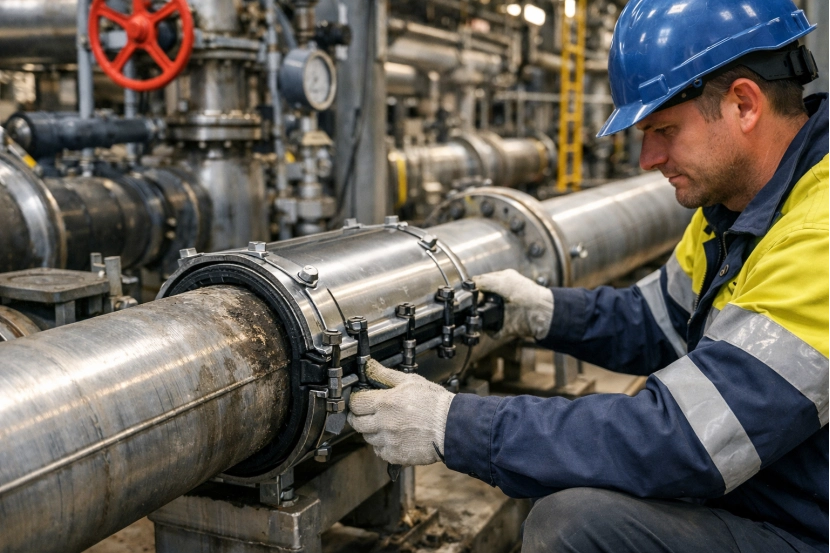 Can FCD Repair Clamp Reduce Noise in Pipes