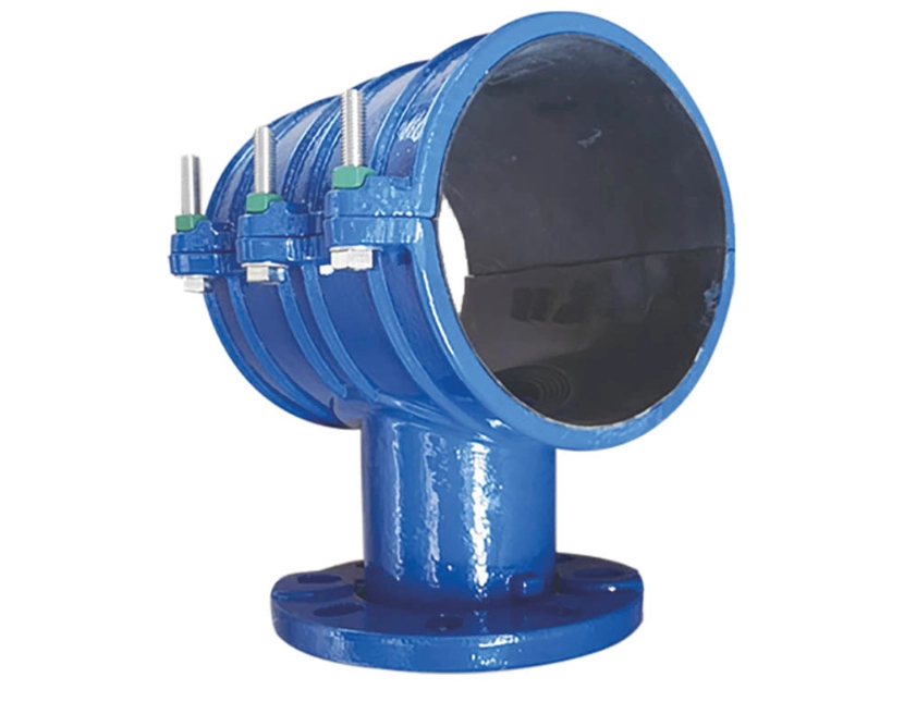 Saddle Flange Tee Clamp for HDPE