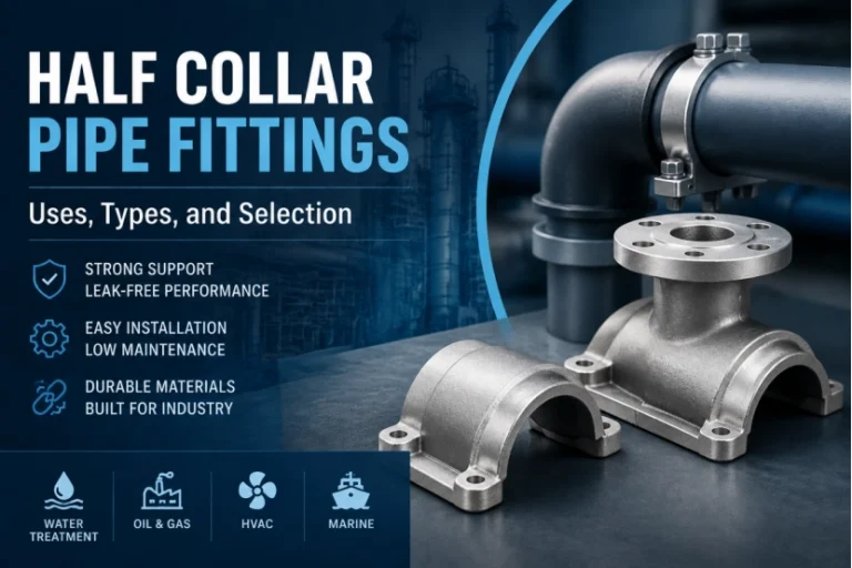 Half Collar Pipe Fittings Uses, Types, and Selection
