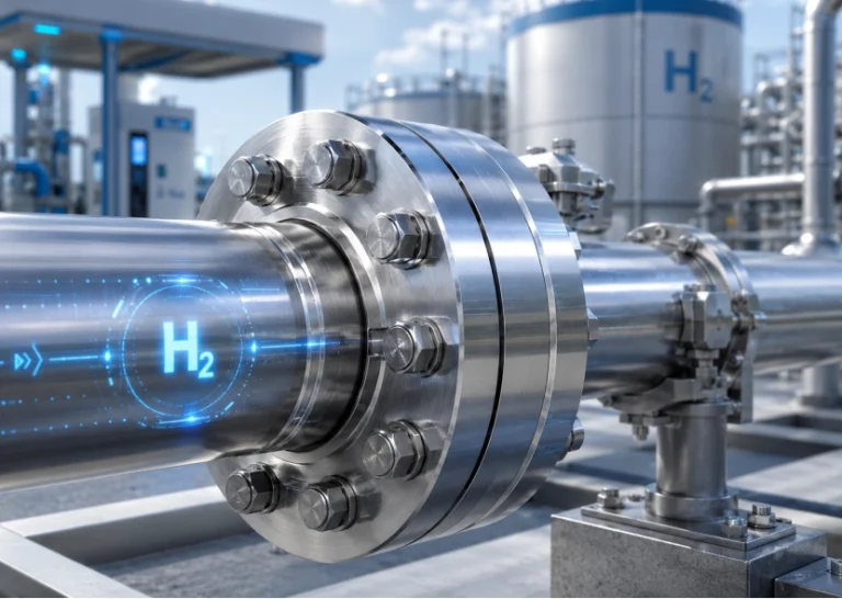 High-Pressure Hydrogen Flange Adaptors Solutions for Zero Leakage