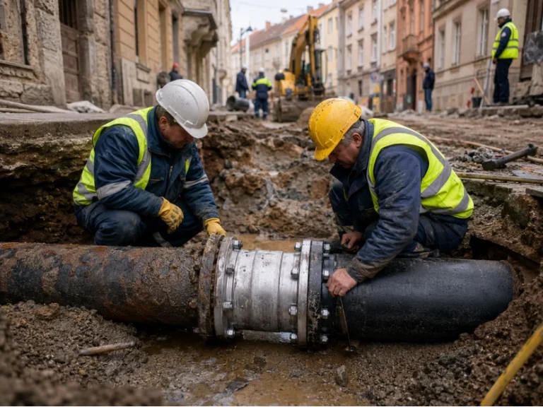 Pipe Couplings for Aging Water Mains Eastern Europe Water Project Solutions